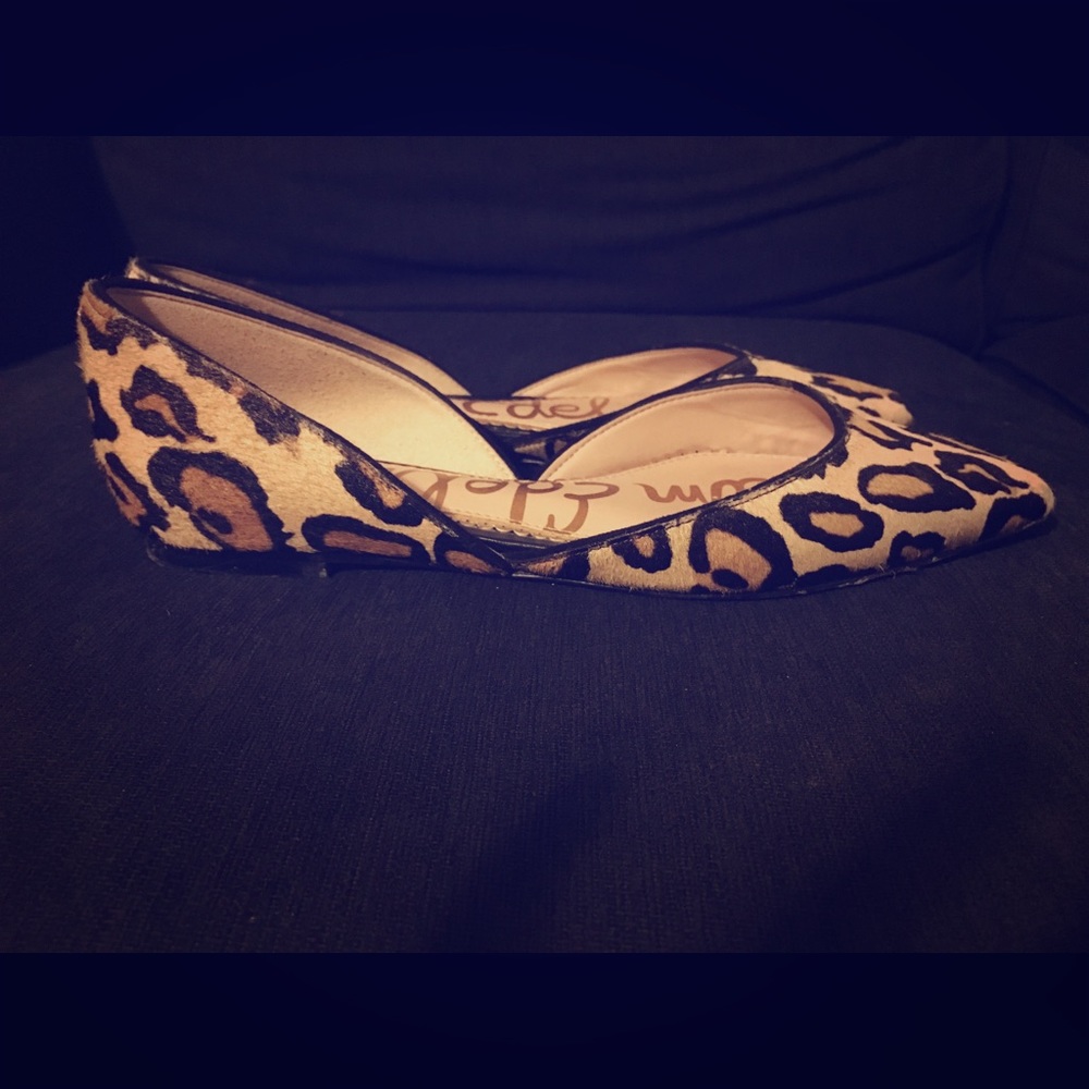 Sam Edelman leopard print flats